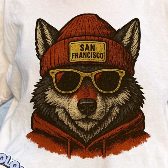 San Francisco Football Classic-Inspired Comfort Colors Tee 166 - Picture 2 of 5